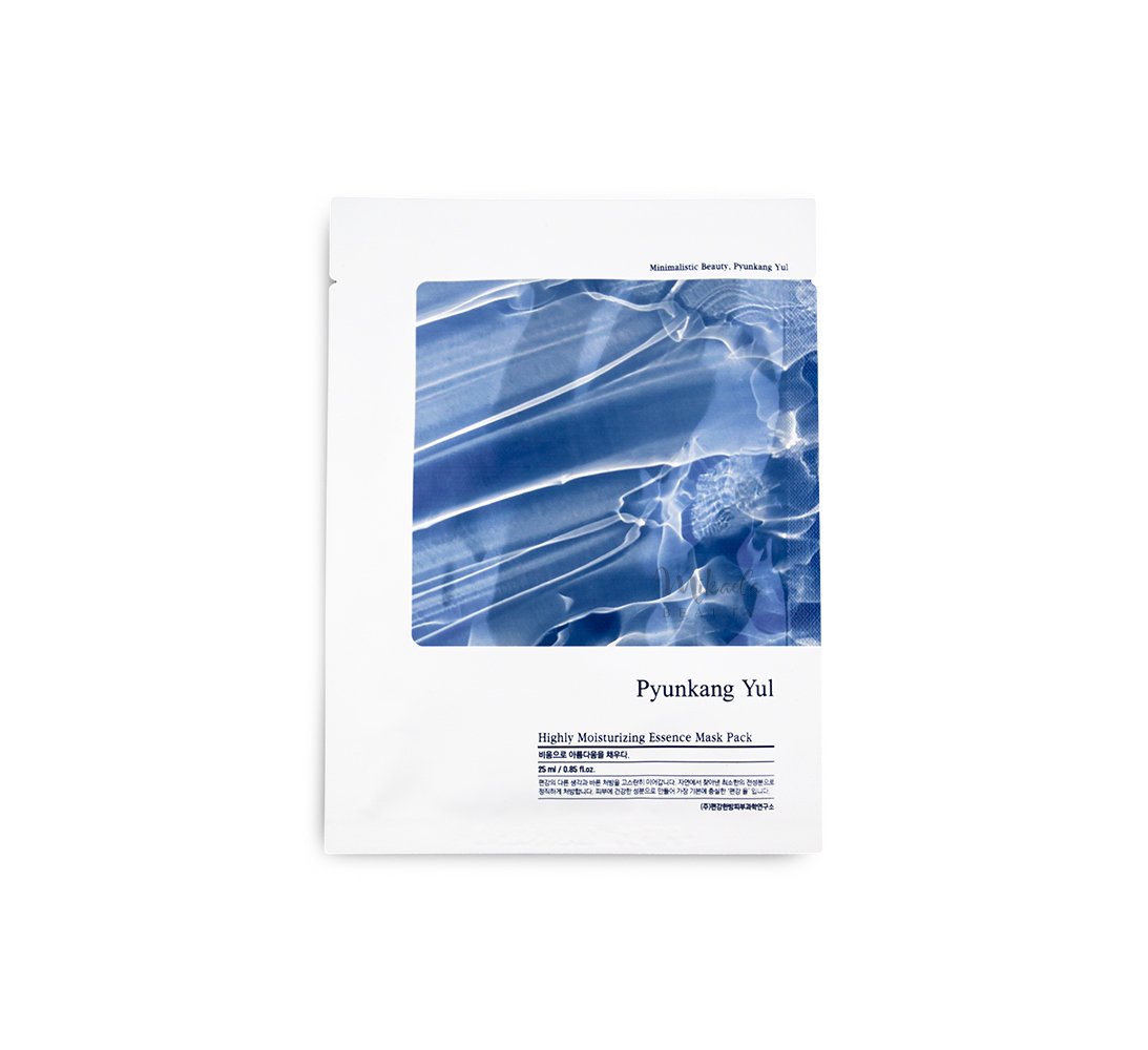Pyunkang Yul Highly Moisturizing Essence mask raminanti ir drėkinanti lakštinė veido kaukė